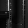 Телекоммуникационный шкаф 19" 27U металлическая дверь черный GYDERS GDR-276060BM